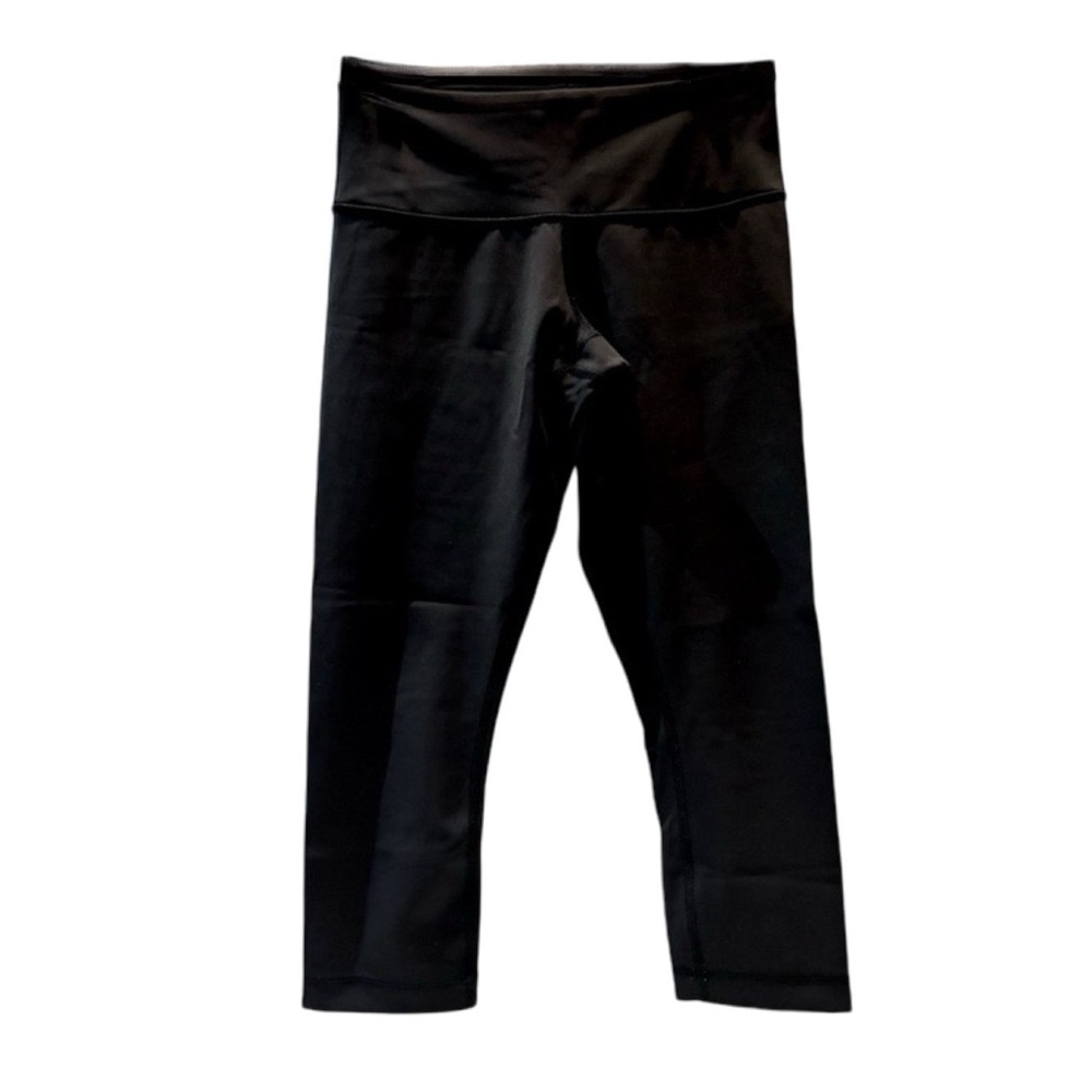 lululemon Black High Rise Crop 19” Inseam - Picture 4 of 7